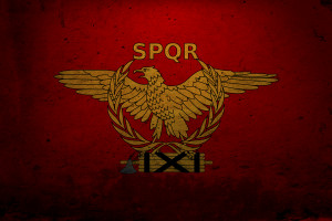... Abyss Explore the Collection Flags Misc Roman Legion Flag 65170