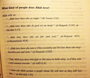 Quotes About Allah's Love for the Creation