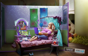 Barbie Gorda: Esta Barbie fue creada como un anuncio para el ...