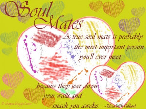 Tear Down the WALLS... Soul mate