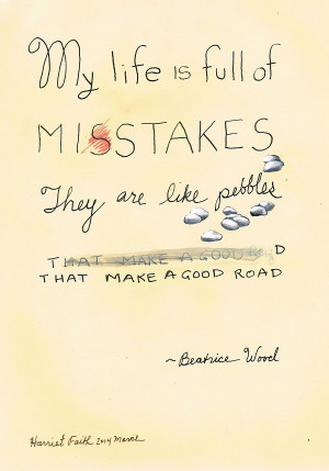 Lettering, Art, Painting, Harriet Faith, Inspirational, Beatrice Wood ...