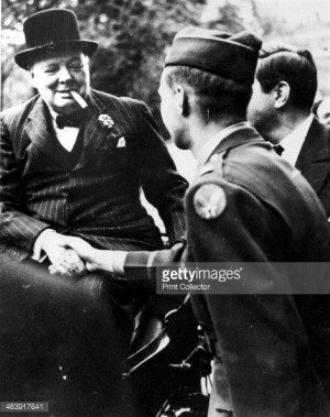 Winston Churchill, British statesman, World War II, 1939-1945. : News ...
