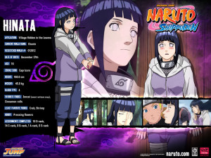 Naruto Shippuuden hinata's profile wallpaper