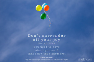 Fear, to a great extent, is born of a story we tell ourselves, and ...