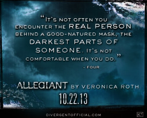 Allegiant Book Quotes Update: the above quote was