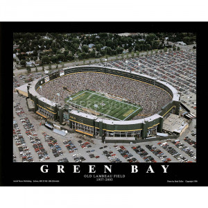 Mike Smith Green Bay Packers Old Lambeau Field 1957-2003 Sports Poster ...