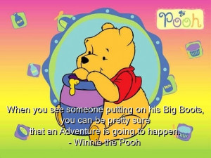 Winnie the pooh, quotes, sayings, quote, adventure, cute, positive