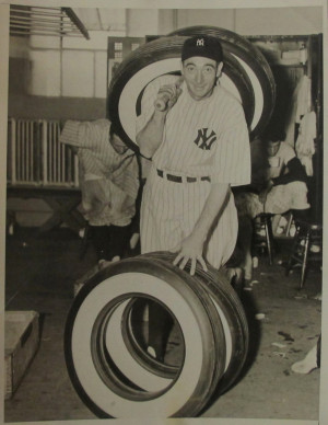 And the two gents behind him? Lou Gehrig is taking off his uniform ...