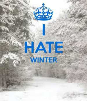 Hate Winter Quotes