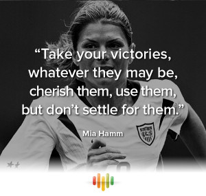 Take Your Victories, Whatever They May Be.