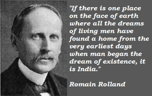 Romain Rolland independence in india quotes