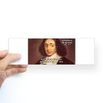 Spinoza Ethics Philosophy Bumper Sticker