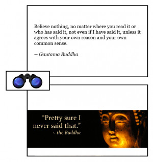 SPEC fake buddha quotes