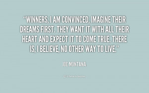 Joe Montana Motivational Quotes