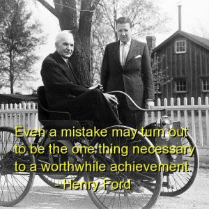 Henry ford best quotes sayings failure mistake brainy