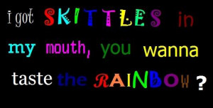 Myspace Graphics > Flirty > skittles Graphic