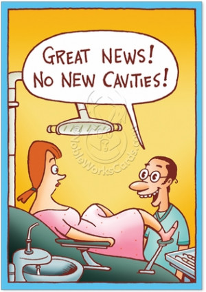 ... , Babies No New Cavities Funny Photo Birthday Paper Card Nobleworks