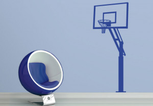 Wall Decal - Basketball Hoop 2
