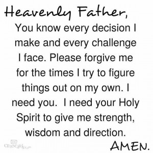 Strength wisdom direction