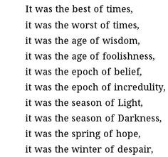 tale of two cities • Charles Dickens More