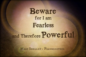 Steph's Stacks: Quote of the Week: Frankenstein by Mary Shelley