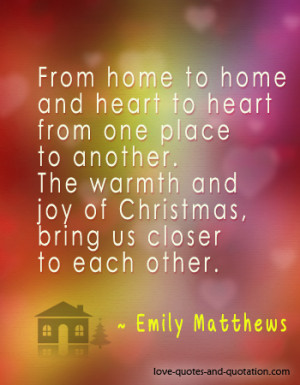 Christmas The Season For Kindling Charity Heart Quotes