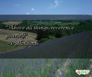 Reverence Quotes