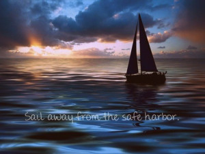 Mark twain, quotes, sayings, sail away from the safe harbor