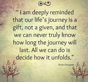 Life's journey quote