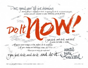 motivational dream quotes – Do it now