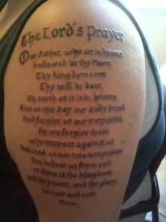 Bible quotes tattoos, bible quote tattoos