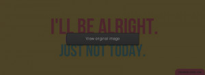 Ill Be Alright Facebook Covers More Emo_Goth Covers for Timeline