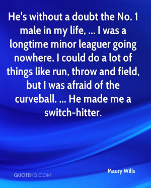 Maury Wills Quotes