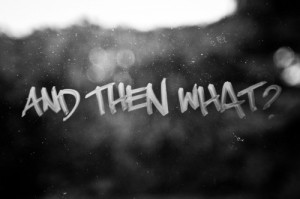 black and white, photography, question, quote, text