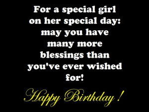 Birthday Wishes to a Baby Girl