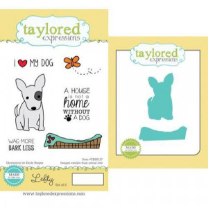 Taylored Expressions - Cling Stamp and Die Set - Lefty