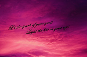 cloud, love, pink, quote, sky, sunset, own edit