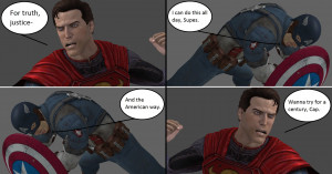 Injustice: Superman vs Captain America by xXTrettaXx