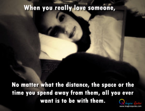 No matter what the distance for true love Life Quotes Love Quotes