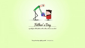 Wallpaper: Father's Day Quote
