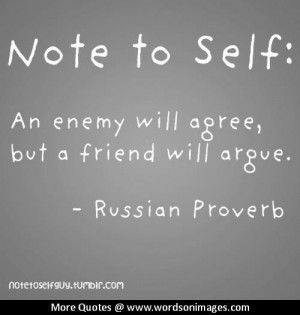 Quotes about enemies