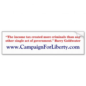 Barry Goldwater quote bumper sticker