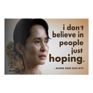 Aung san suu kyi quotes posters