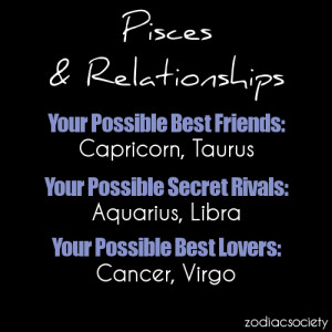 Pisces and Relationships