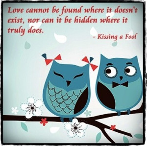 Quote from Kissing a Fool