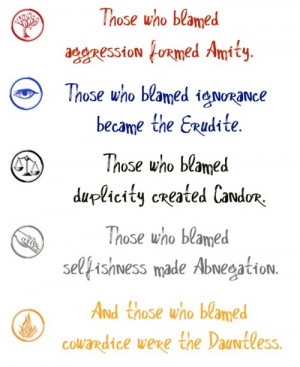 Divergent Faction Quotes