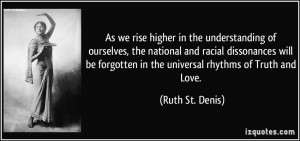 More Ruth St. Denis Quotes