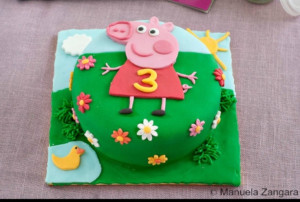 Peppa pig Cake Next birthday party cake!