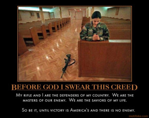 bless-the-soldier-riflemans-creed-prayer-army-military-demotivational ...