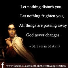 St Teresa of Avila on Pinterest | 24 Images on patron saints , healing ...
